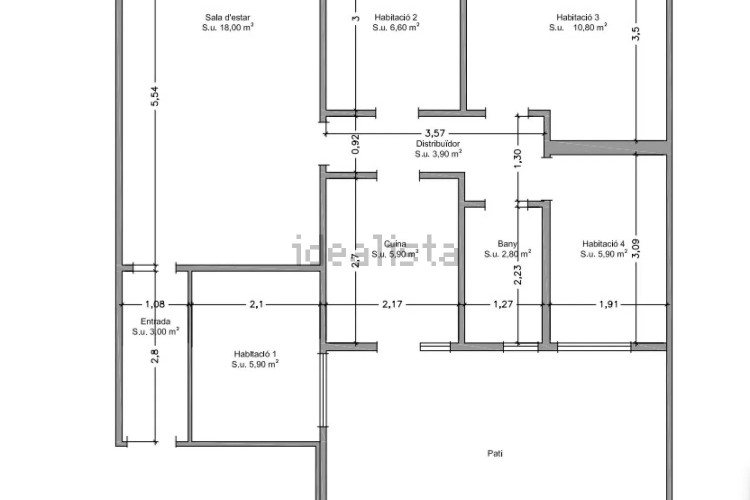 Piso en avenida de Can Boada del Pi