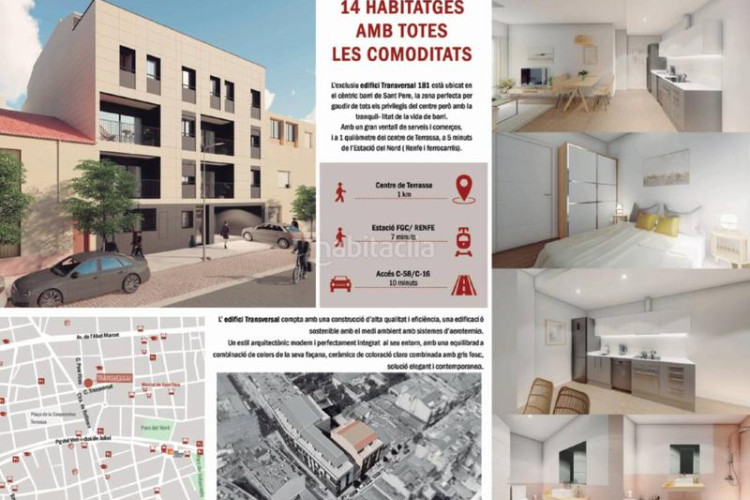 Dúplex duplex en venta en sant pere08225 en San Pere Terrassa