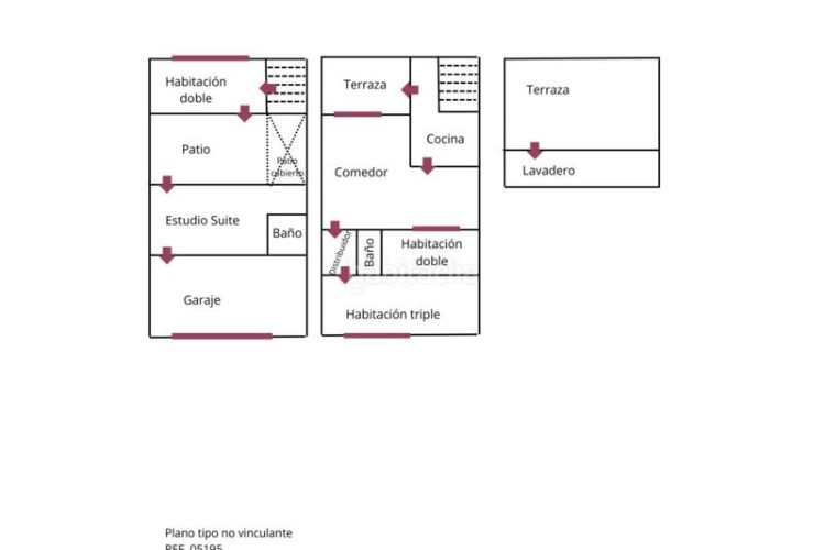 Casa pareada casa en en venta ca naurell de 210m construidos con salida a patio, dos terrazas y garaje. en Terrassa