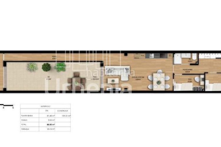 Piso  en venta en Ca n'Aurell Terrassa