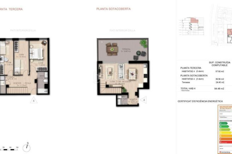Dúplex  obra nueva sant pere en San Pere Terrassa