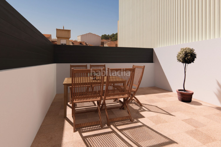 Dúplex  nuevo con terraza y buhardilla en ca naurell en Terrassa