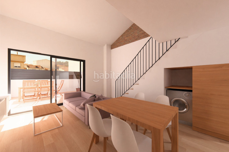 Dúplex  nuevo con terraza y buhardilla en ca naurell en Terrassa