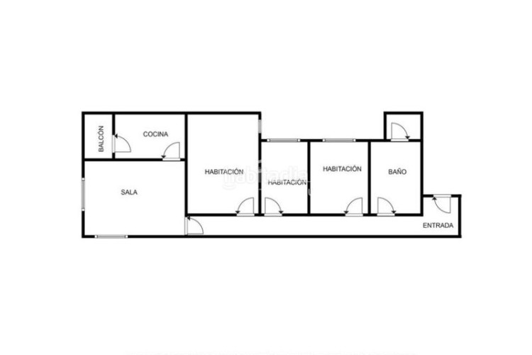 Piso  de 3 habitaciones cerca de la estación tren infórmese en Terrassa