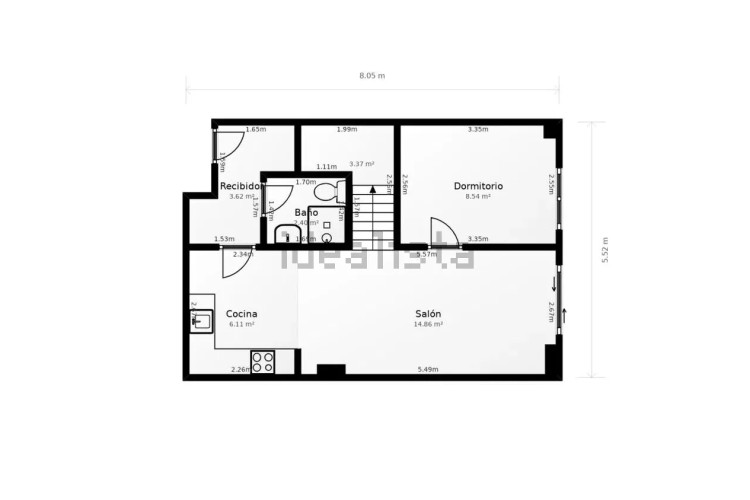 Dúplex en Barrio La Cogullada