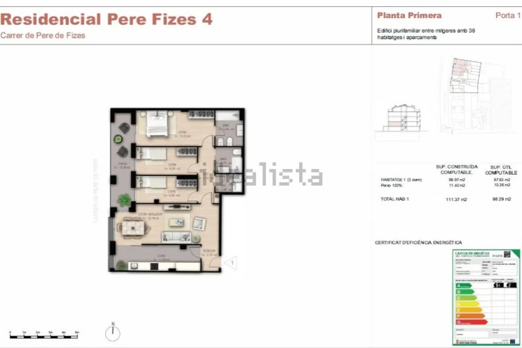 Piso en calle Pere de Fizes, 2