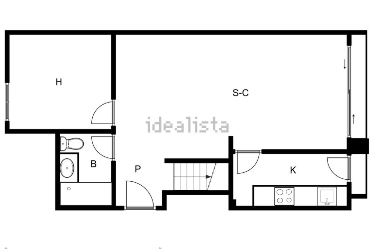 Dúplex en venta en La Cogullada