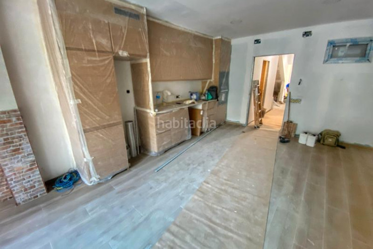Planta baja obra nueva de 3 habitaciones con patio en Terrassa