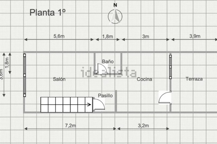 Chalet adosado en calle de Sant Damià
