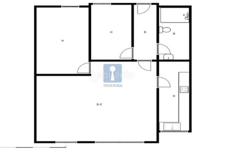 Piso inmueble ilegalmente okupado situado en la calle mossen angel rodamilans 171, 1b, , barcelona en Terrassa