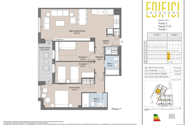 Avinguda de Jacquard, 73, Vallparadu00EDs - Antic Poble de Sant Pere
