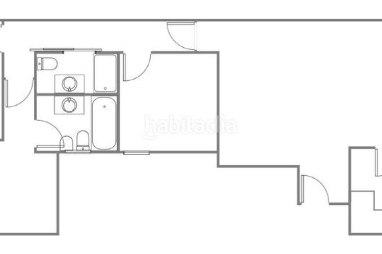 Piso vive en sant pere piso de 88 m con 3 habitaciones, 2 baños y salón luminoso. ubicación ideal cerca de todo en Terrassa