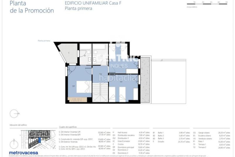 Casa adosada pearson, obra nueva en Vallparadís - Antic Poble de Sant Pere Terrassa