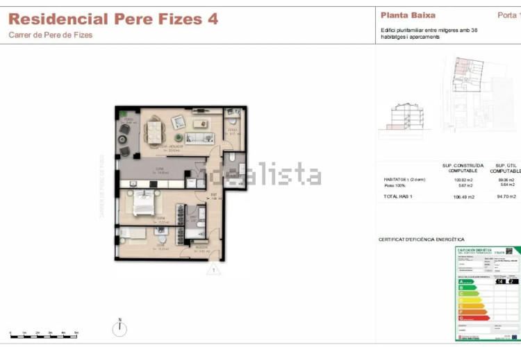 Piso en calle Pere de Fizes, 2