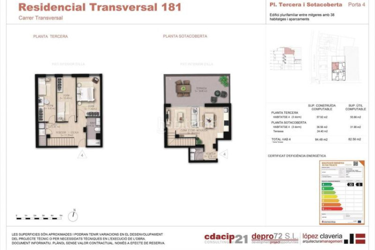 Dúplex en calle transversal 181 en San Pere Terrassa