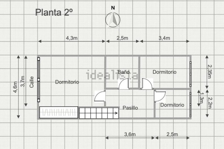 Chalet adosado en calle de Sant Damià