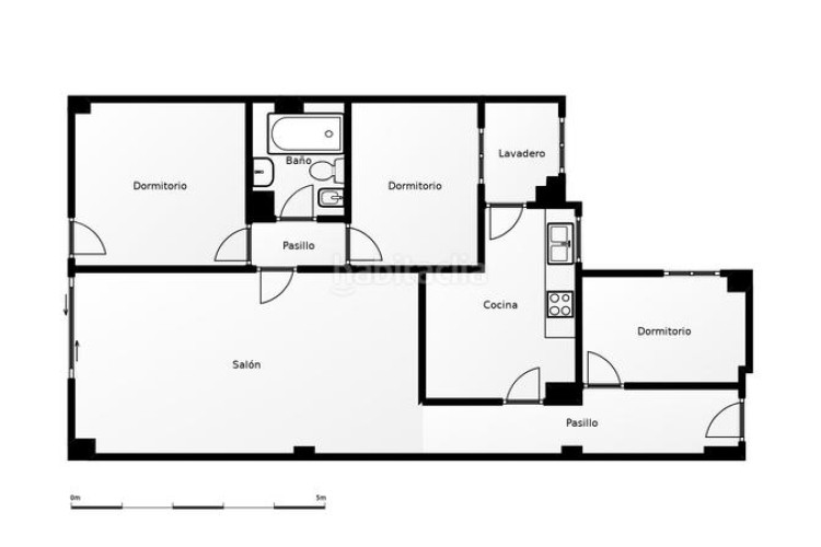 Apartamento en besos en Les Arenes - La Grípia - Can Montllor Terrassa