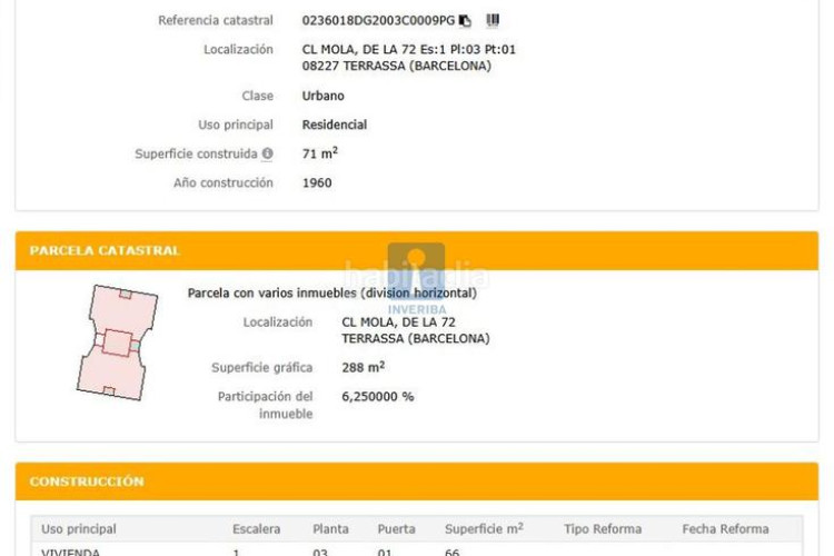 Piso inmueble ilegalmente okupado situado en calle de la mola 72, 31, , barcelona en Terrassa