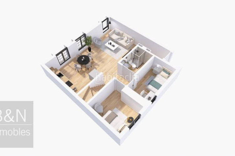 Dúplex experimenta el lujo de vivir en el corazón en una residencia pasiva! en Terrassa