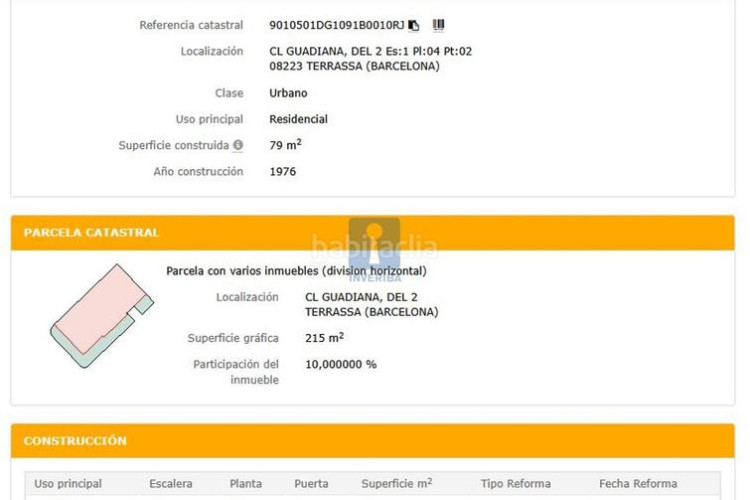 Piso inmueble ilegalmente okupado situado en la calle guadiana 2, 42, , barcelona en Terrassa
