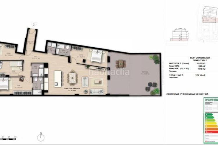 Apartamento bajos con jardín de obra nueva en venta en sant pere en Terrassa