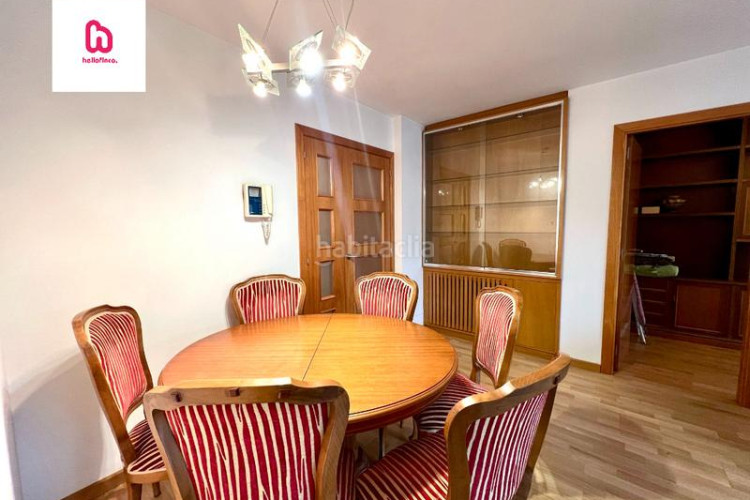 Piso  de 3 habitaciones con 2 balcones y vistas al parque sant jordi en Terrassa
