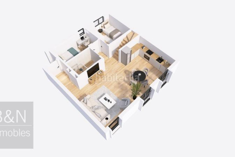 Dúplex experimenta el lujo de vivir en el corazón en una residencia pasiva! en Terrassa