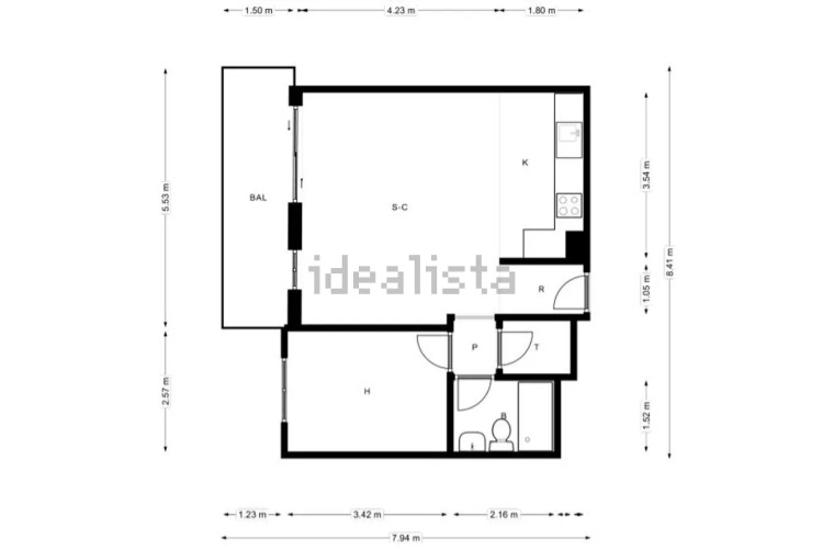 Piso en avenida de l'Abat Marcet