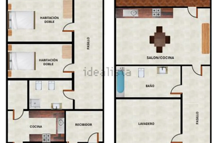 Chalet adosado en Barrio La Cogullada