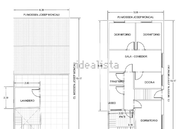Chalet adosado en calle de Mossèn Josep Moncau