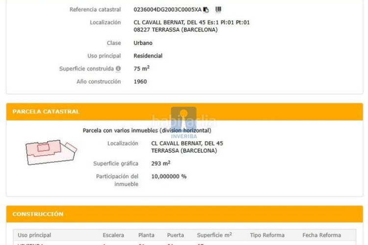 Piso inmueble ilegalmente okupado situado en la calle cavall bernat 45, 1 1, , barcelona en Terrassa