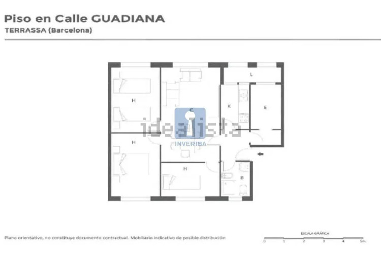 Piso en calle del Guadiana