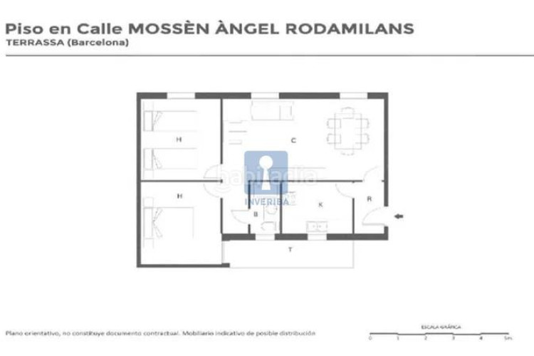 Piso inmueble ilegalmente okupado situado en la calle mossen angel rodamilans 222, bajos 4, , barcelona. en Terrassa