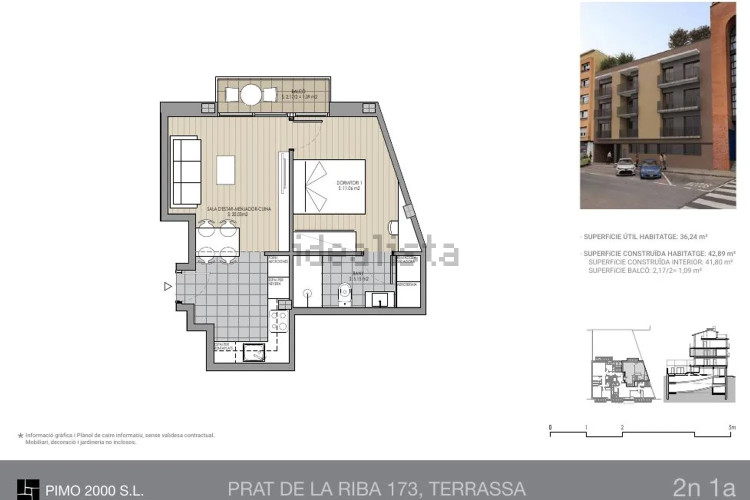 Piso en calle Prat de la Riba, 173