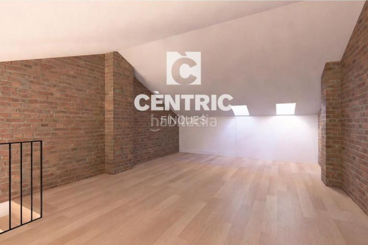 Dúplex  de obra nueva de 2 habitaciones buhardilla multifuncional y terraza en Terrassa