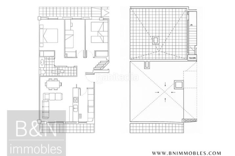 Dúplex tu hogar con alma espacio, confort, tres salidas al exterior y zona comunitaria con piscina y plaza de parking en Terrassa