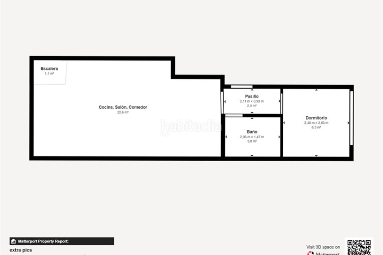 Dúplex piso en calle sant damia en Ca n'Anglada Terrassa