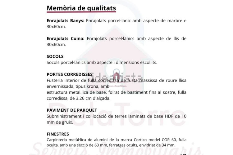 Piso en calle de l'Autonomia