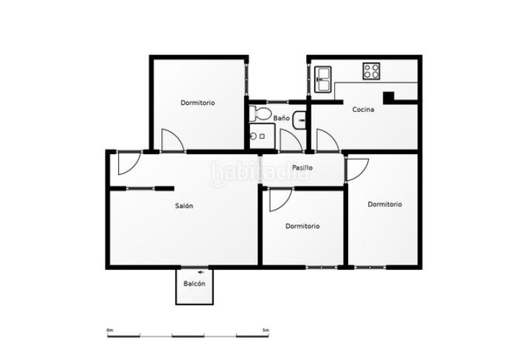 Apartamento en sant crispi en Ca n'Anglada Terrassa