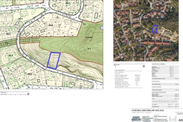 Terrassa - Carrer PARIS, Les Fonts