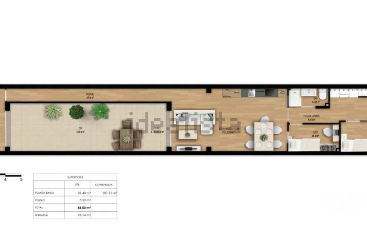 Piso en calle de l'Infant Martí