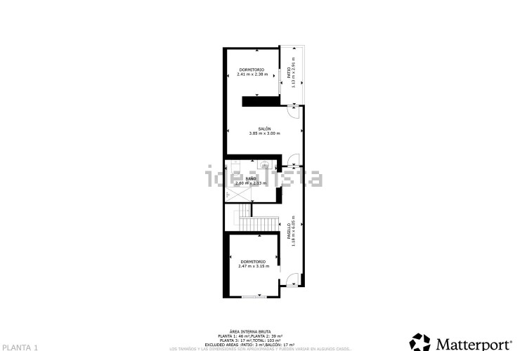 Chalet adosado en calle del Comte Borrell