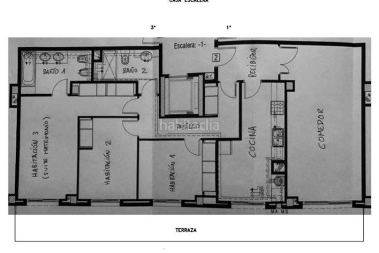 Piso Cementiri Vell, unico en la zona en Cementiri Vell Terrassa