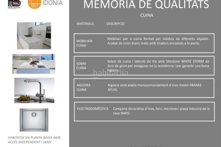 Planta baja  con jardin de 300m2 en Can Palet Terrassa