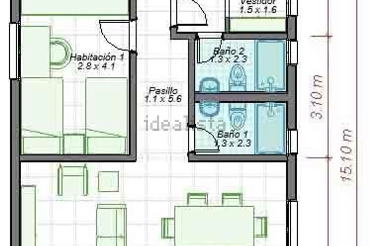 Piso en calle de Reus