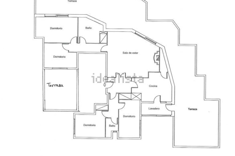 Ático en avenida de l'Abat Marcet