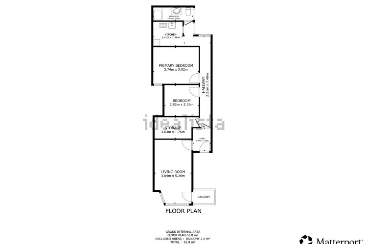 Piso en calle de Sant Damià, 204