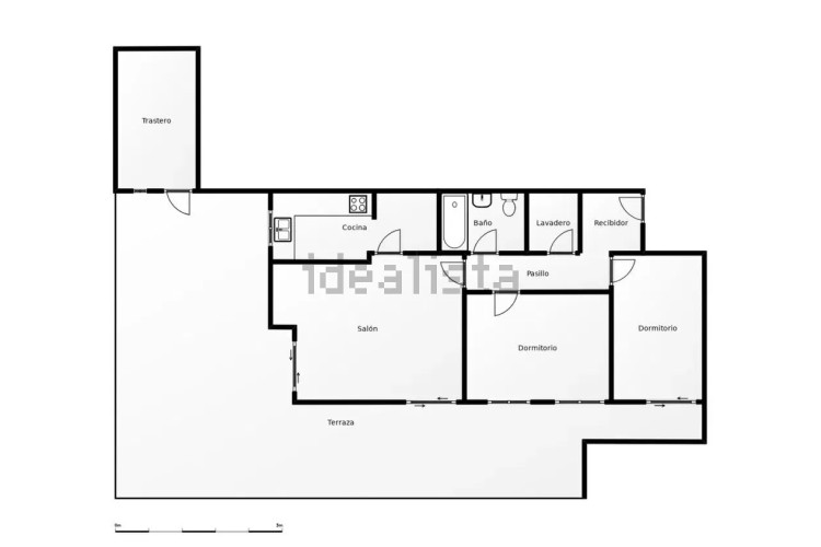 Piso en Barrio Les Arenes