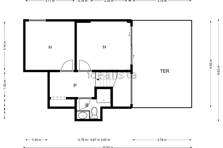 Dúplex en venta en La Cogullada