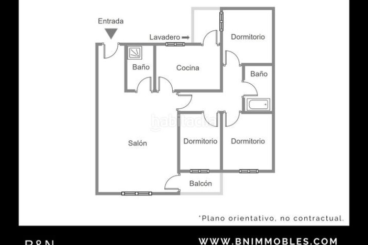 Piso una vivienda reformada, llena de luz natural, de estilo moderno y equipada con muebles hechos a medida! en Terrassa